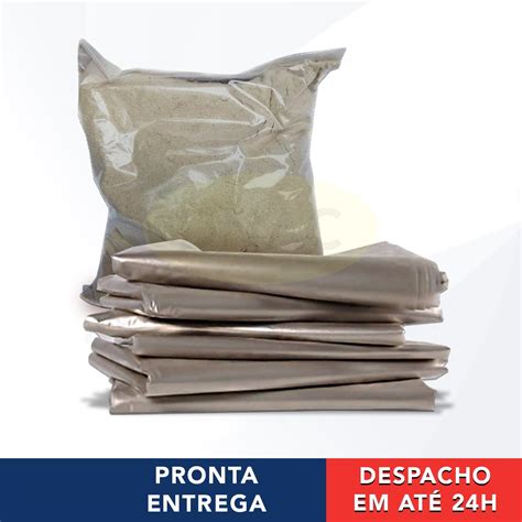 Saco Para Areia Entulho Pedra Brita Reforçado 33x50cm 9 Micras 100