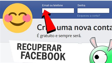 Como Recuperar Minha Conta Do Facebook YouTube