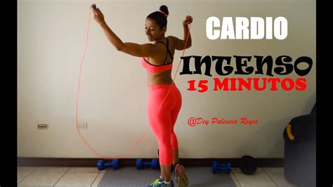 Cardio Con Cuerda Cardio Intenso 15 Minutos Rutina 409 Quemar Grasa Youtube