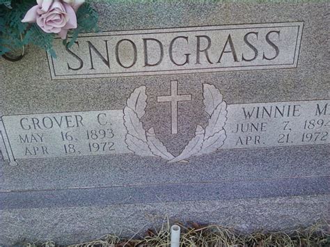 Winnie Myrah Thetford Snodgrass 1893 1972 Memorial Find A Grave