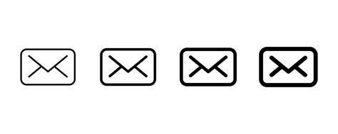 Email Logo Black and White Vector Images (over 10,000)