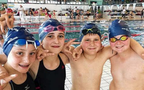 Natation Les poussins dans le grand bain Le Télégramme