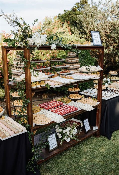 Dessert Station Wedding Buffet Table Wedding Buffet Wedding Buffet