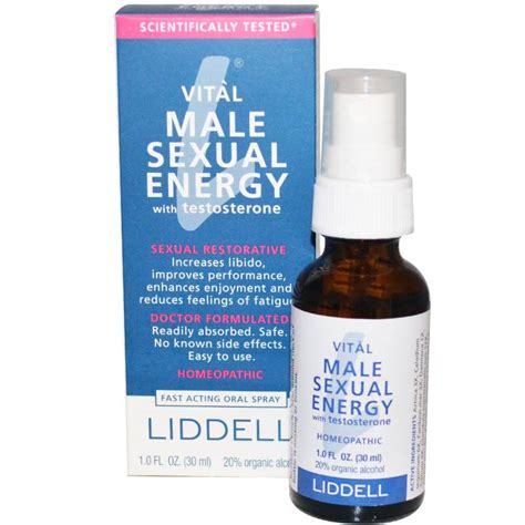 Liddell Laboratories Homeopathic Remedies Vital Male Sexual Energy 1 Oz