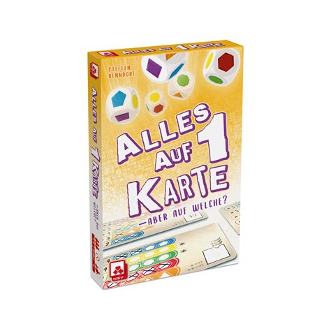 Alles auf 1 Karte NSV Nürnberger Spielkarten Verlag