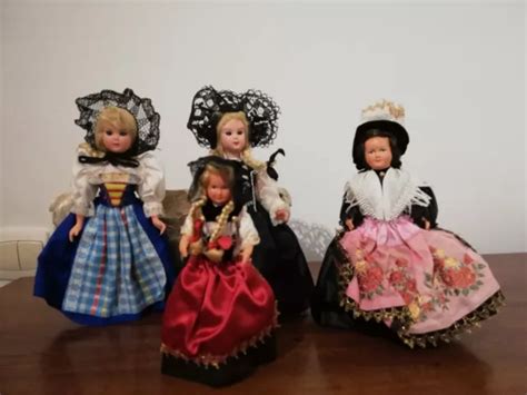 Poup E Folklorique R Gionale Suisse Berne Lucerne Cellulo D Lot Doll