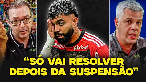 Gabigol Fora Do Flamengo Cortes Do Opini O Placar Youtube