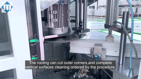 Automatic Pvc Window Door Making Machine Cnc Corner Cleaning Machine