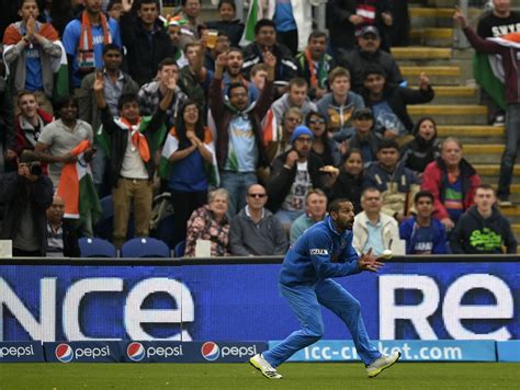 Shikhar Dhawan Takes A Catch