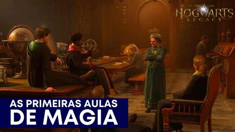 HOGWARTS LEGACY AS PRIMEIRAS AULAS Gameplay PT BR 4 YouTube