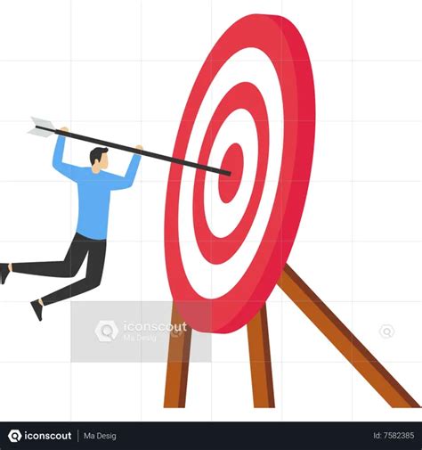 Best Target achieved Illustration download in PNG & Vector format