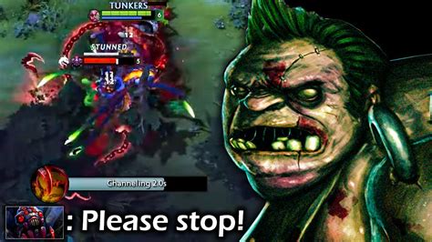 How To Destroy Broodmother In Lane Genius Pudge YouTube