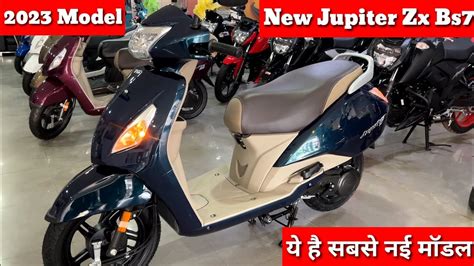 New 2023 Tvs Jupiter Zx Bs7 Obd 2 Full Details Review 😱 On Road Price ️ Tvs Jupiter 2023 New