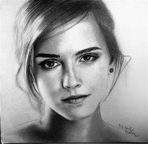 Emma Watson Drawing By Missroxymfc On Deviantart