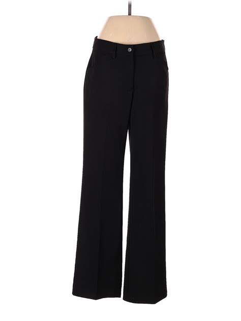 Karen Kane Solid Black Dress Pants Size Off Thredup