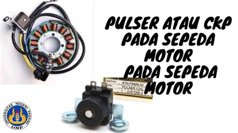 Pulser Atau Ckp Pada Sepeda Motor Youtube