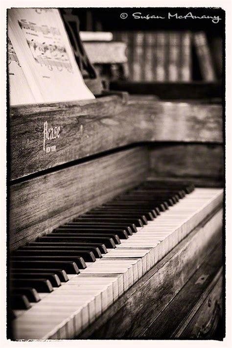 Vintage Piano Photograph Print Wall Art Black and White by McAnany ...