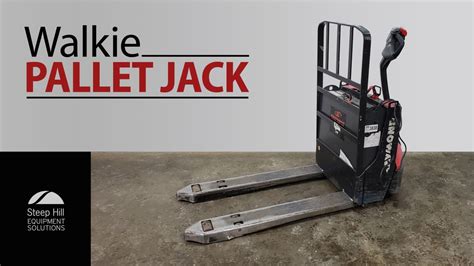 Used Raymond 8210 Electric Walkie Pallet Jack for Sale at Steep Hill ...