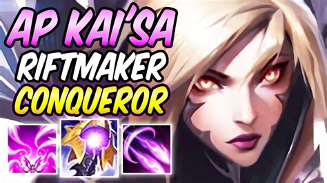 S Clean Full Ap Riftmaker Kai Sa Conqueror Build Runes S Ig