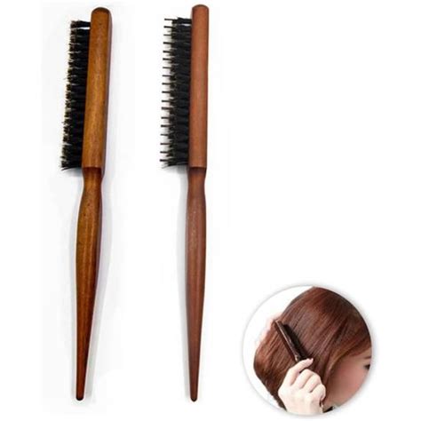 Brosse Cheveux En Poils De Sanglier Lot De Brosses Barbe Avec