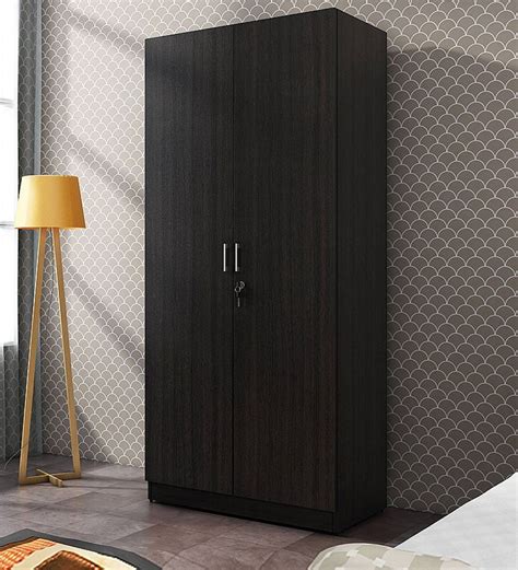 Buy Kosmo Optima Door Wardrobe In Wenge Finish Online Door