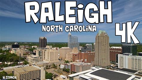 Raleigh Nc Downtown K Dji Mavic Air Drone Footage Capital Of North