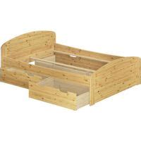 Cadre De Lit Banquette Gigogne En Pin Massif Naturel Erst Holz