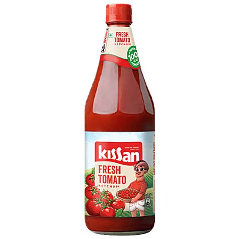 Buy Kissan Fresh Tomato Ketchup 1 Kg Bottle Online At Best Price Of Rs