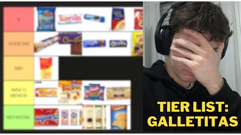 MI TIER LIST DE GALLETITAS YouTube