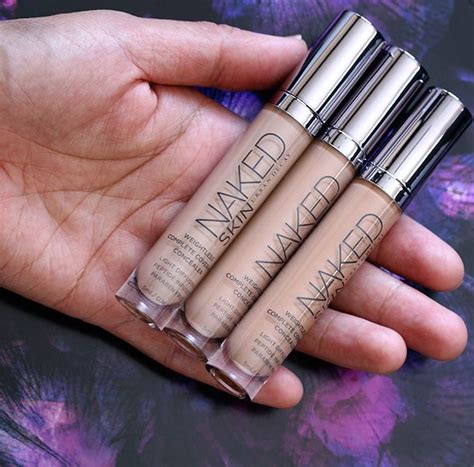 Urban Decay Naked Skin Weightless Complete Coverage Concealers From The