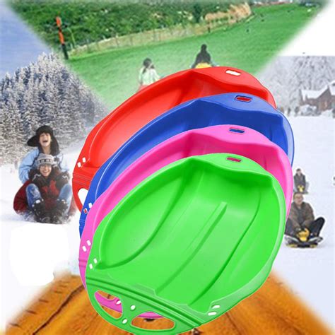 Plastic Snow Sleds For Kids And Adultdurable Downhill Sprinter