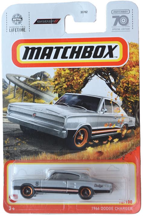 Matchbox 1966 Dodge Charger 70 Years Special Edition 12100 Uk Toys And Games