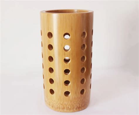 Bamboo Toothbrush Holder – with Bamboo