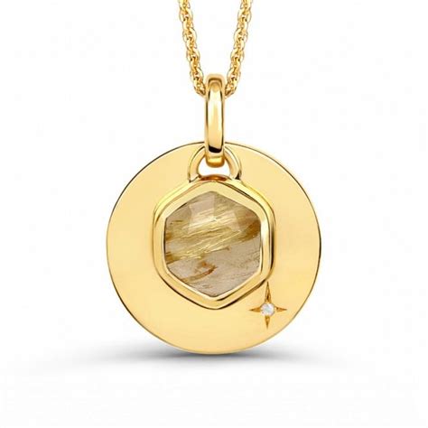 CITIZEN BIRTHSTONE PENDANT CAPRICORN - Timepieces from Adams Jewellers Limited UK