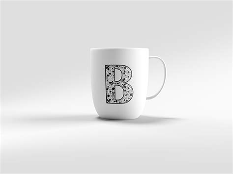 Decorative alphabet on Behance