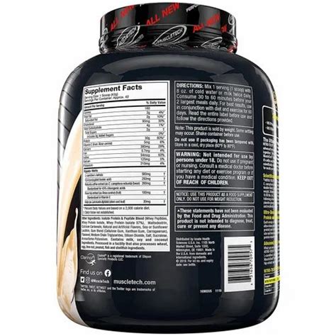 Muscletech Performance Series Nitro Tech Ripped Protein Powder At Rs