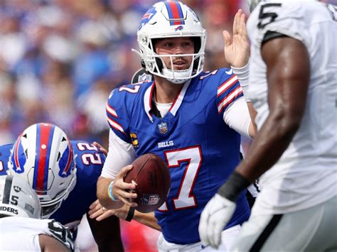 Allen Bills Bounce Back From Season Opening Dud To Rout Of Raiders