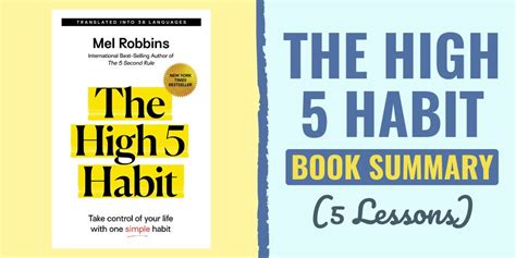 The High Habit Book Summary Lessons