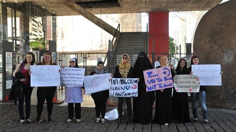 Fotos Mulheres muçulmanas protestam em SP contra nudez do Femen 20