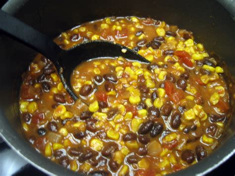 Roasted Corn And Black Bean Chili Recipe