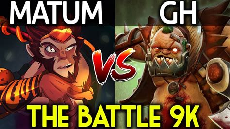 MATUMBAMAN Monkey King Vs GH Pudge Dota 2 The Battle 9k NEW