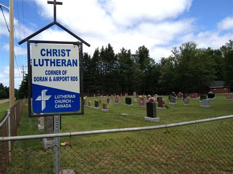 Christ Lutheran Church And Cemetery In Pembroke Ontario Find A Grave