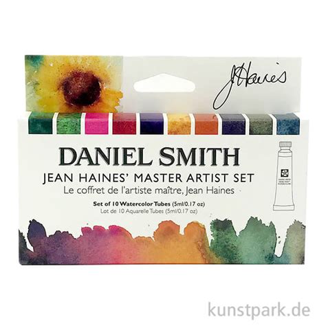 Daniel Smith Extra Fine Watercolor Jean Haines Artist Set 10 X 5 Ml