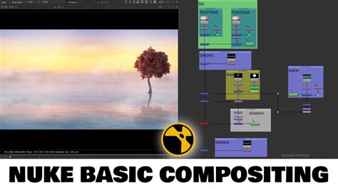 Nuke Tutorial Nuke Basic Compositing Beginner Tutorial Youtube