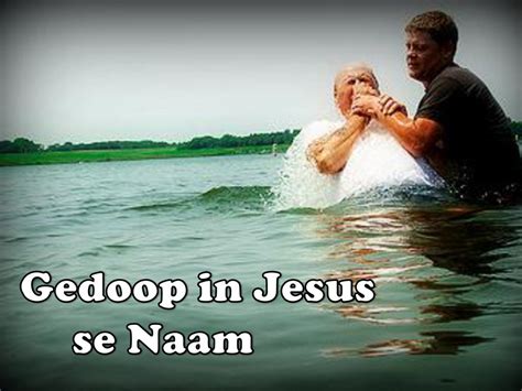 Tema Gedoop In Die Naam Van Die Here Jesus Handelinge 19 Ppt Download