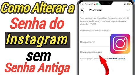 Como Alterar A Senha Do Instagram Sem Senha Antiga Maneira F Cil