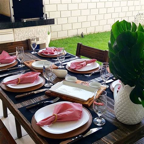 Decora O De Mesa Para Churrasco Como Decorar Mesa Posta E Ideias