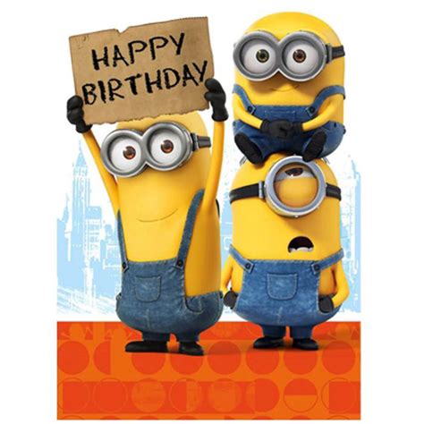 Happy birthday images with Minions💐 — Free happy bday pictures and ...