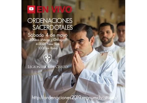 Ordenaciones Sacerdotales Regnum Christi Posters Ordenaciones