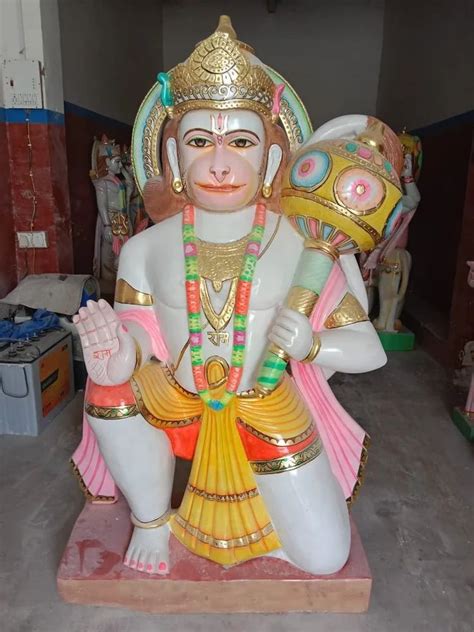 Marble Hanuman Ji Murti Temple At Rs In Alwar Id